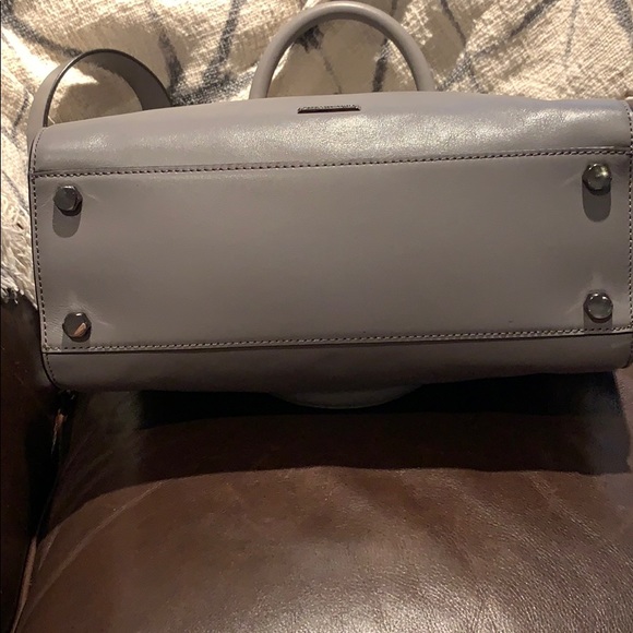 Rebecca Minkoff cross body handbag, color is grey - Picture 3 of 4